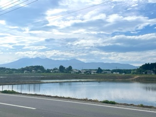 鮎の匂いと山